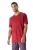 Mey T-Shirt V-hals rood, Effen