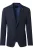 Venti Jas blauw, Effen