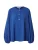 ONLY Blouse ‘ONLHILLA-METTE’  donkerblauw