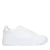 Manfield – Dames – Witte leren sneakers –
