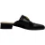 Valentino Vlogo Kiltie loafer muiltjes in zwart leer