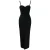 Puma x Rihanna Fenty Front Ruched Cut Out Zwart Dames Jurk 577296 01