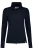 HAKRO Dames fleece jas Marine, Effen