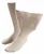 IOMI – Extra brede zachte katoenen oedeemsokken – Beige