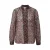 Zijdeachtige doorschijnende blouse dames QS