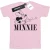 Disney Dames/Dames Minnie Mouse Kiss Cotton Boyfriend T-shirt (Baby Roze)