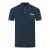 Aquascutum Boxed Logo Navy Blue Polo Shirt
