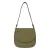 DSTRCT leren schoudertas met studs beige
