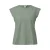 T-shirt Casual met Flammé Draad en Kant Dames QS