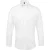 Premier Heren Signature Oxford overhemd met lange mouwen (Wit)