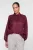 Geisha Blouse With Fringes 63826-14 480 Burgundy