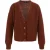 River Woods Loose V-neck Cardi Ls Brown