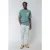 Colourful Rebel Dex Swirl Chino Pants Grey Blue