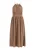 faina Zomerjurk  camel / wit