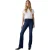 Levis Dames/Dames Hoog Uitlopende Jeans (Donkerblauw)
