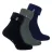 THMO 3 Paar Heren Pantoffel Bed Sokken met Grip | Fleece Thermische Loungesokken – Diverse
