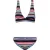 Shiwi Ladies Mod Stripe Bobby Top Bikini Multi Colour