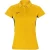 Nike Raglan-poloshirt met contrasterende panelen voor dames (Tour Geel/Zwart)