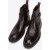 Wittchen Heren Leren Chelsea Boots met Gesp, Bruin, Natuurlijk Leer