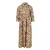 Print Poplin stijl Midi jurk