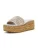 GUESS Muiltjes ‘BINATA’  sand / wit