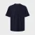 Kronstadt Ks3816 ledger organic terrycloth pocket tshirt navy