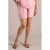 Yest Curve high waist casual short lichtroze