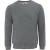 Lonsdale Heren Crew Neck Regular Sweatshirt met lange mouwen (Donkergrijs mergel)