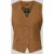 Weekend Max Mara regular fit leren bodywarmer met siernaden model ‘VETUSTA’