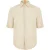 Boss Heren Linnen Overhemd Met Korte Mouwen (Licht Beige)