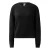 Casual Ribbon Knit Pullover met Drop Shoulder voor Dames QS