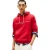 Tommy Hilfiger Herenlogo Hoodie (Rood)