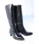 MJUS L39303 laarzen zwart dames