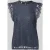 Pieces Shaped fit blousetop met kant model ‘OLLINE’