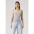 Levi’s Essential Sporty Ribbed Tank Top Black