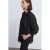 Oversized Langarm Micro-patroon Shirt