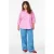 Zizzi high waist wide leg jeans Plus Size – lichtblauw