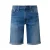 Jeansbermuda met klassieke pasvorm taille halfhoog rechte pijp s.Oliver