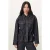 AllSaints Denby Peplum Trucker Raw Indigo Blue