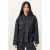 AllSaints Denby Peplum Trucker Raw Indigo Blue