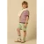 Sissy-Boy sweatshort met print – groen