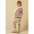 Sissy-Boy sweatshort met print – groen