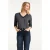 Smashed Lemon Damesmet lurex losvallende top |