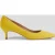 LK Bennett Cc Audrey Low Pointed Crt Mustard