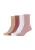 s.Oliver Sokken  beige / rosa / knalrood / wit