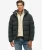 Microvezel Sport Puffer Jas Met Capuchon Green