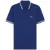 Boss Herenpoloshirt ‘Paddy’ met contrasterende boorden (Medium Blauw)