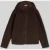 Tom Tailor relaxed fit teddy- / webpelsjack met capuchonkraag