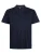 Petrol Industries – Heren Plus Size polo met korte mouwen Chassis – Blauw