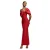 Satin Strapless Bodycon Dress Dames Goddiva Maxi